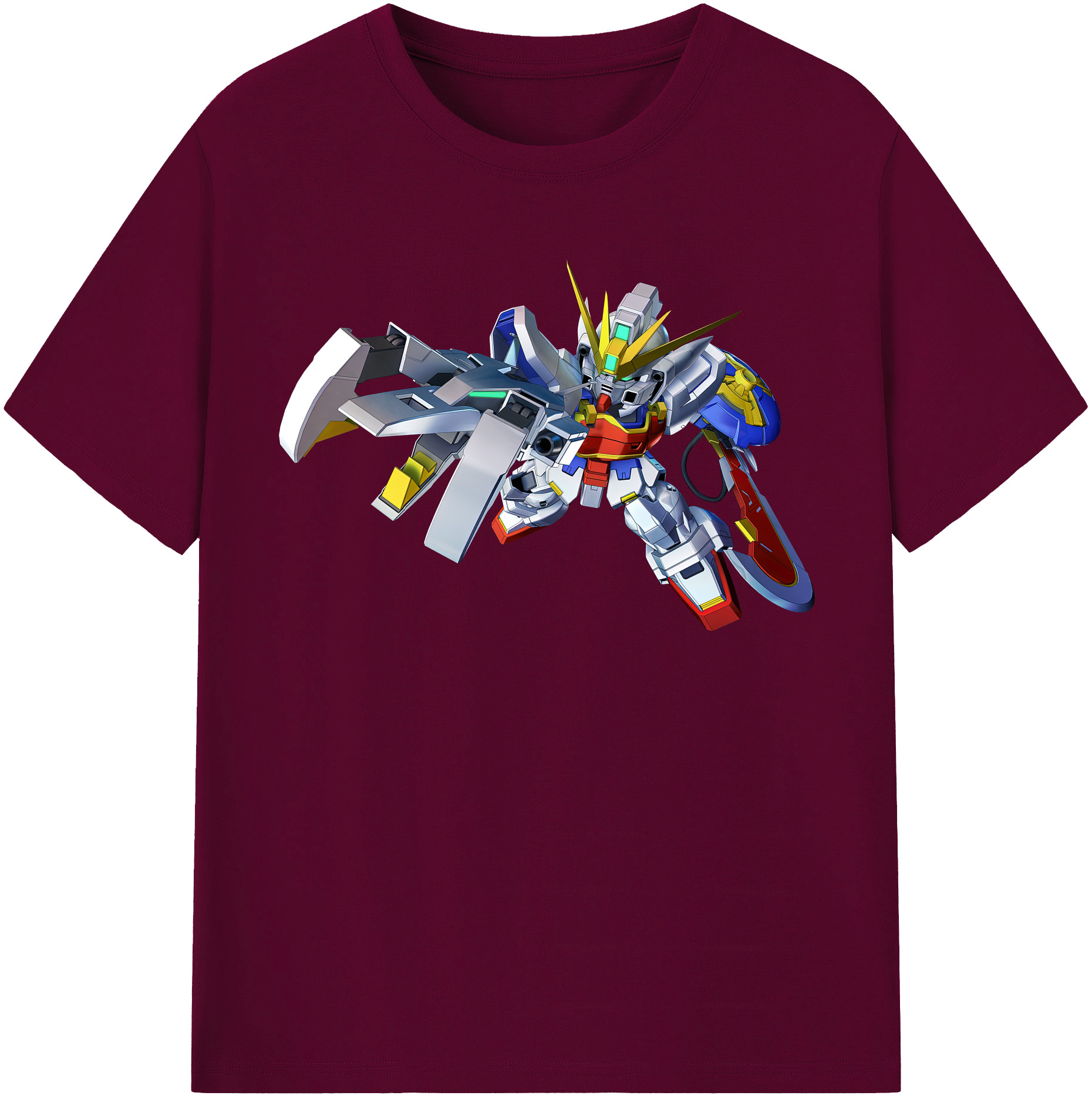 （画像用） 機動戦士ガンダム Mobile Suit Gundam レディースカジュアルプリントTシャツ（綿100％）